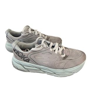Hoka Clifton Suede Blue limited editio. Unisex women’s 8.5
